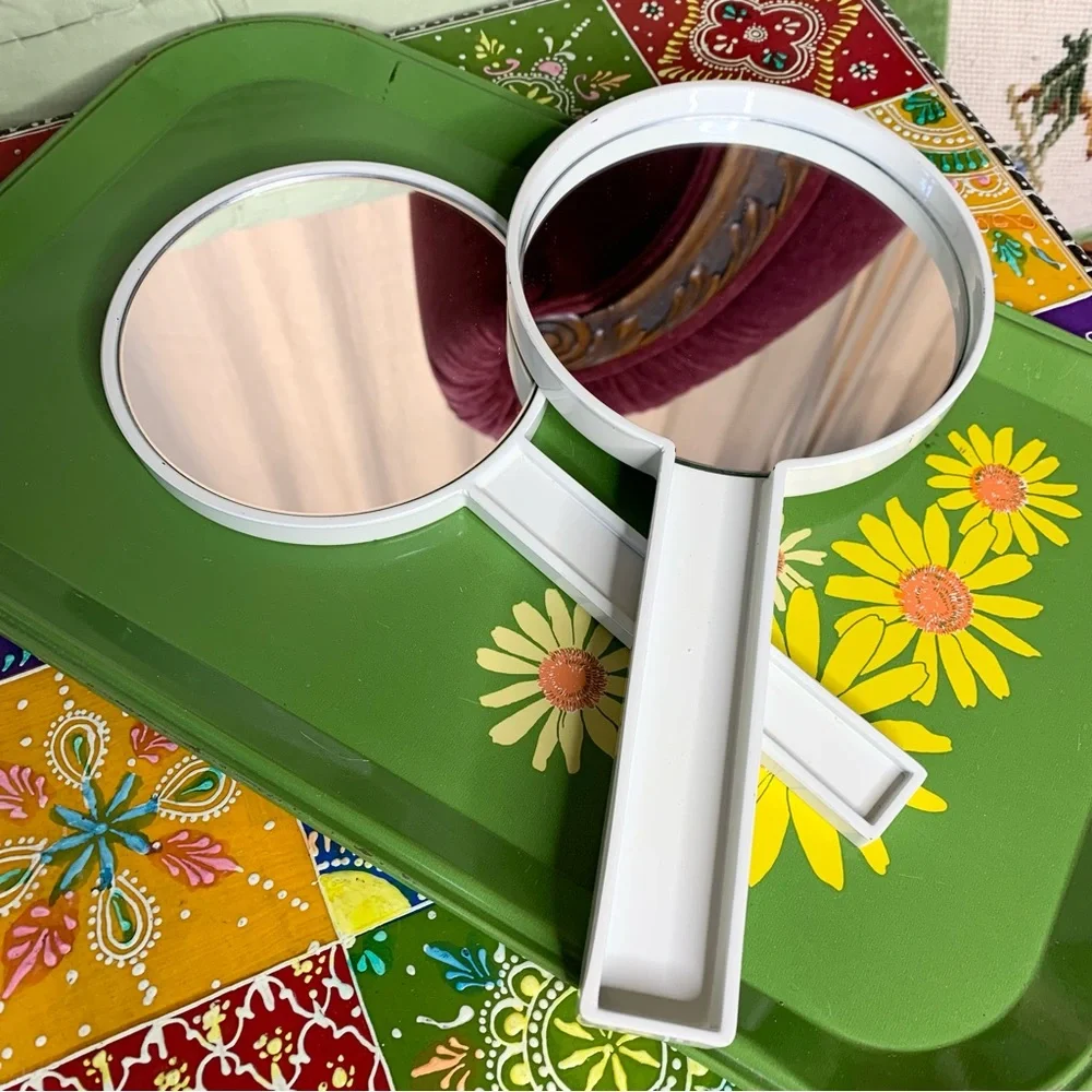 80s Otagiri Hand Mirror